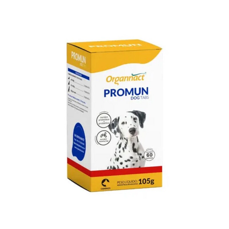 Promun Dog Tabs Organnact para Cães 105 g