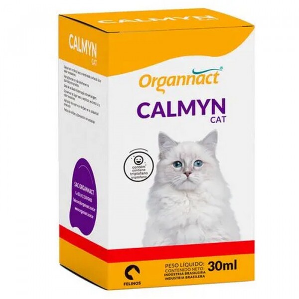 Suplemento Organnact Calmyn Cat para Gatos 30ml
