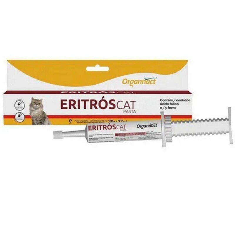 Organnact Eritrós Cat Pasta Suplemento para Gatos 27g