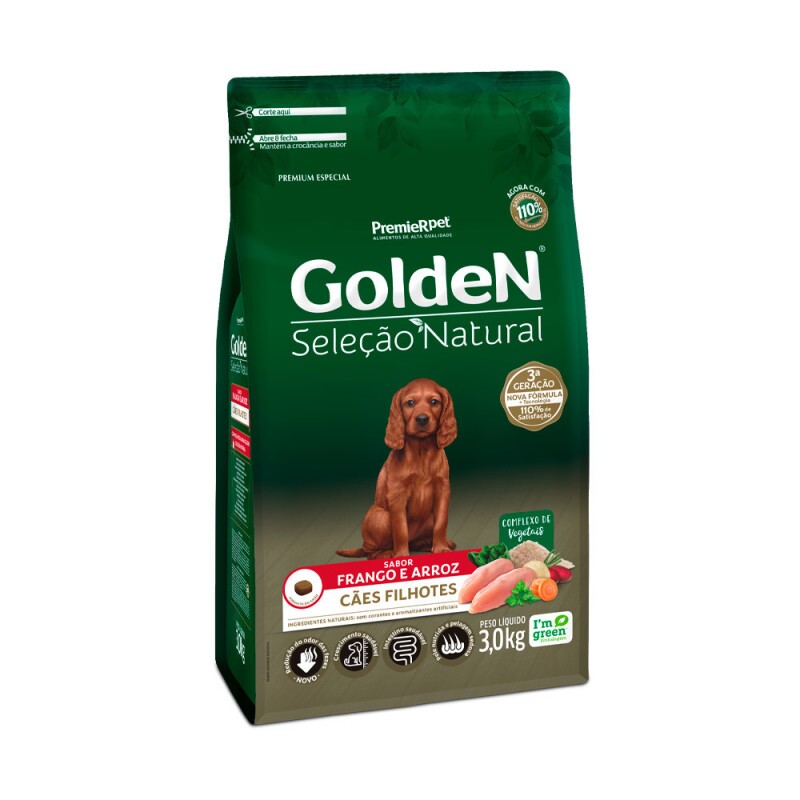 GOLDEN SEL NAT CAES FILH 3KG