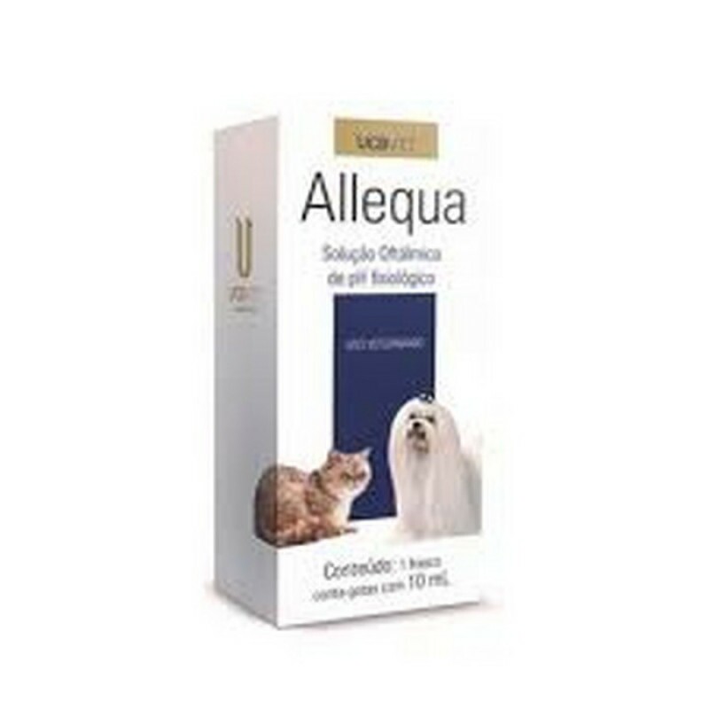Solução Oftálmica UCBVET Allequa para Cães e Gatos 10 ML