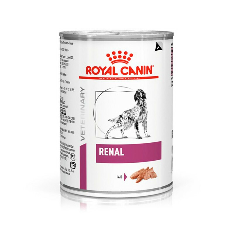 Ração Úmida Royal Canin Veterinary Diet Renal para Cães com Insuficiência Renal Crônica - 410 g