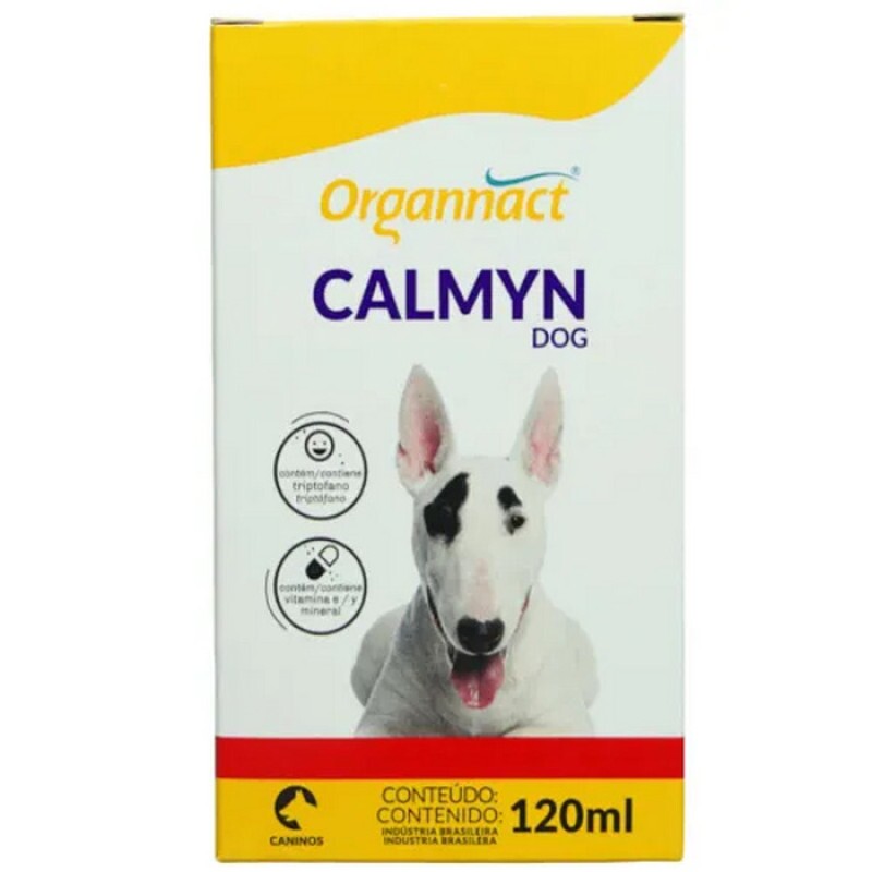 Suplemento Organnact Calmyn & Susse para Cães 120ML