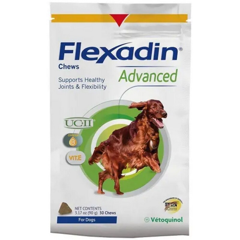 Suplemento para Cães Flexadin Advanced Vetoquinol 30 tabletes 90 G