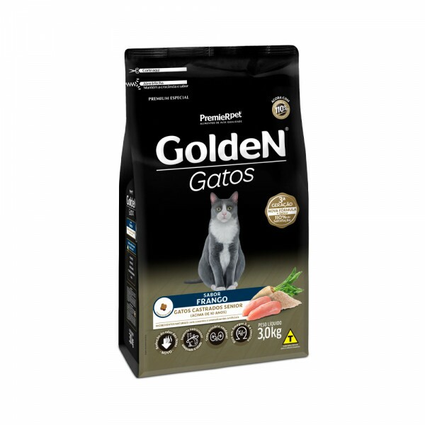 GOLDEN FORM GATOS AD CAST SENIOR 3KG
