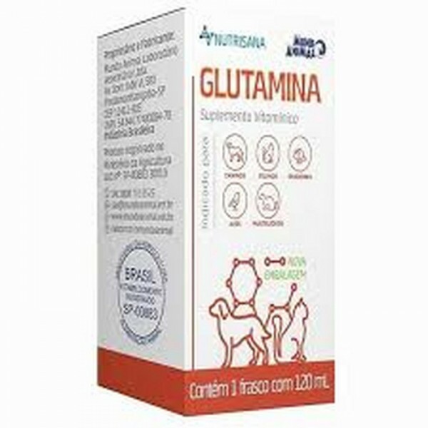 Suplemento Alimentar Glutamina Nutrisana 120 ML