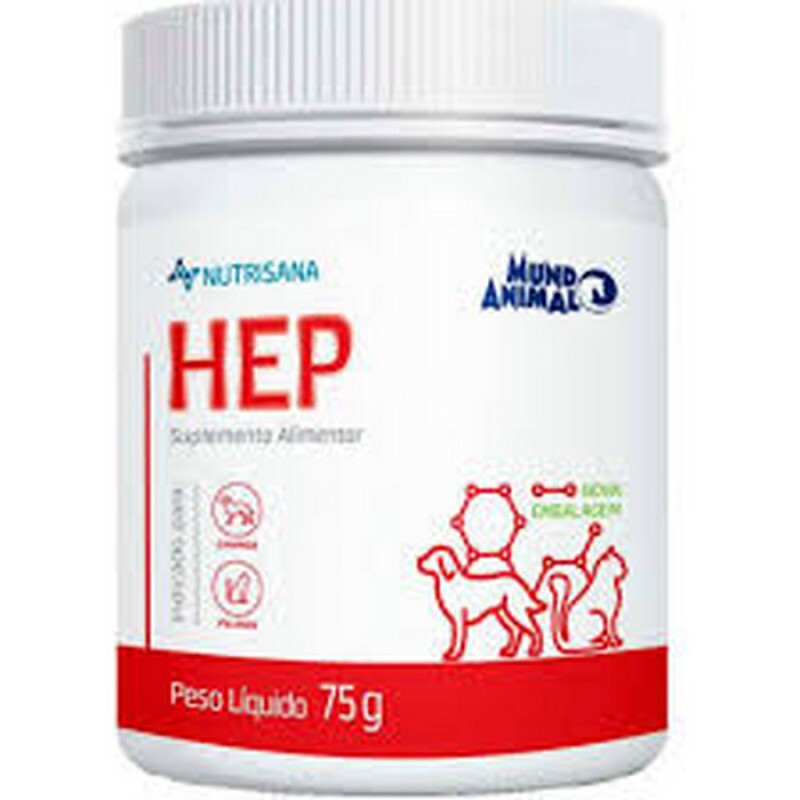  Suplemento Nutrisana Hep para Cães e Gatos 75 G