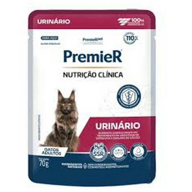 PREMIER NUTRIÇÃO SACHÊ GATOS URINÁRIO 70 g