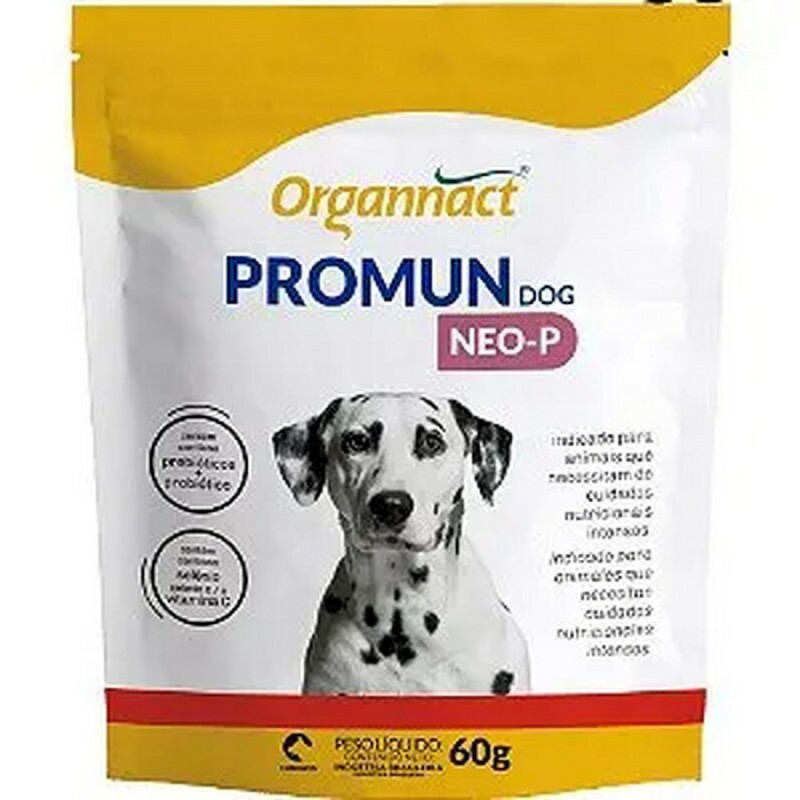 Suplemento Organnact Promun Dog Neo-P para Cães 60g