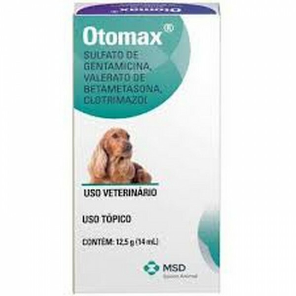 Otomax Solução Otológica para Cães 12,5g - 14ml