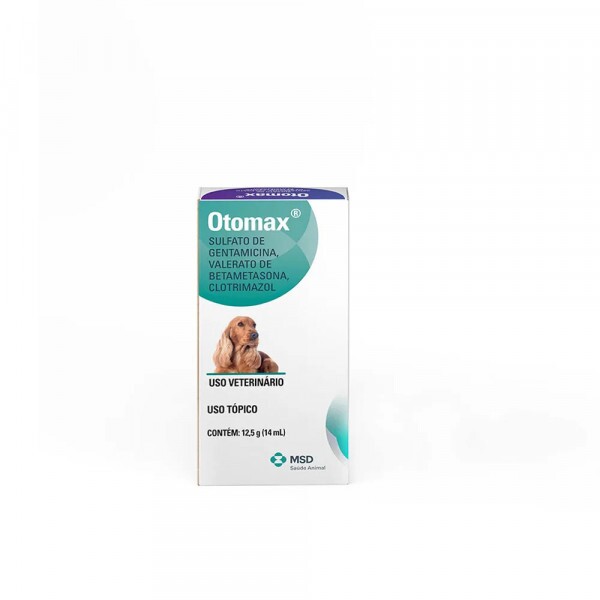 Otomax Solução Otológica para Cães 12,5g - 14ml Otomax Solução Otológica para Cães 12,5g - 14ml