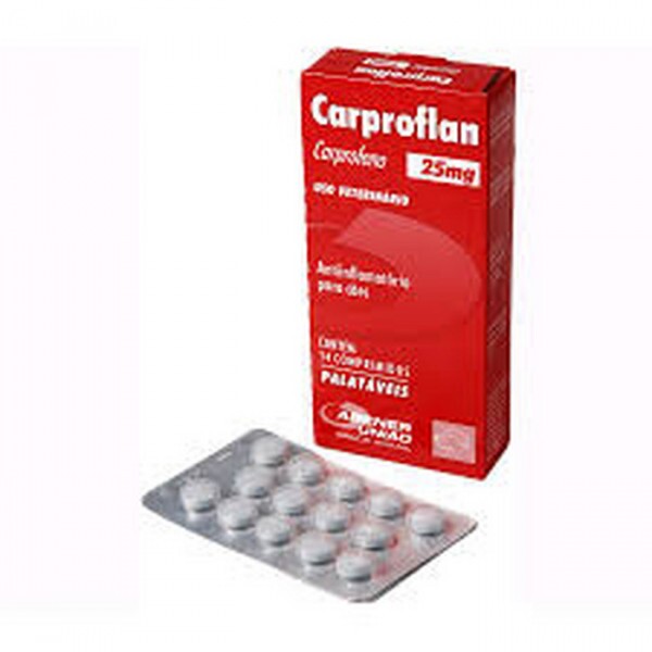 Carproflan Agener União 25mg 14 Comprimidos