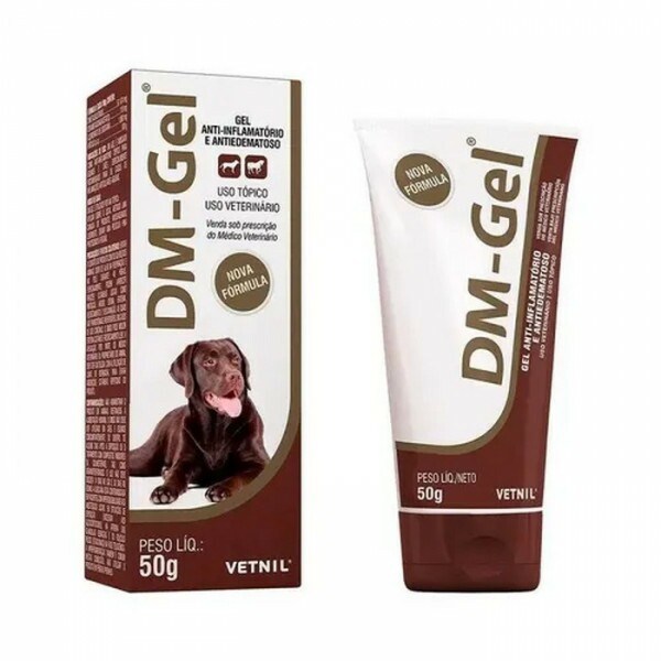 Anti-Inflamatório DM-Gel para Cães e Equinos 50 g