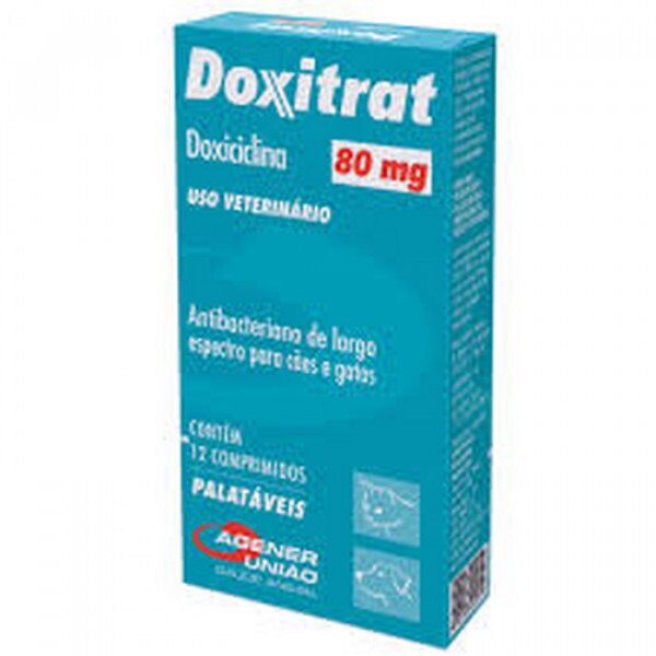 Doxitrat Agener União 80mg (COM 12)