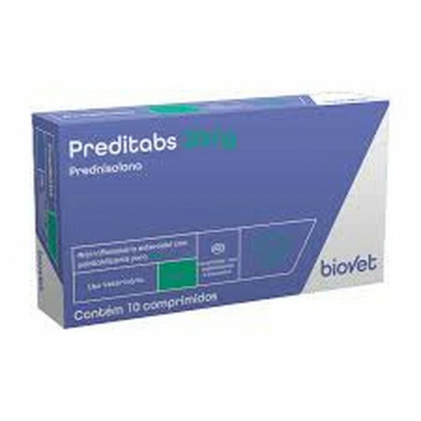 Anti-inflamatório Biovet Preditabs para Cães e Gatos 20MG
