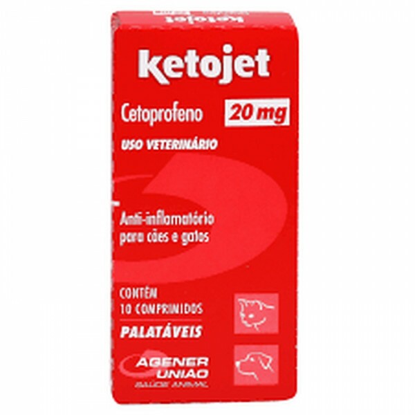 Ketojet Agener União 10 Comprimidos 20 MG 