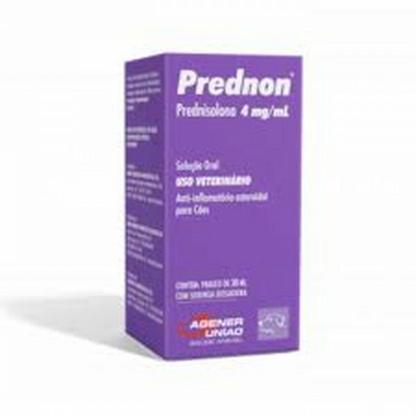 Anti-inflamatório Agener União Prednon 4 mg/ml para Cães 30 ml