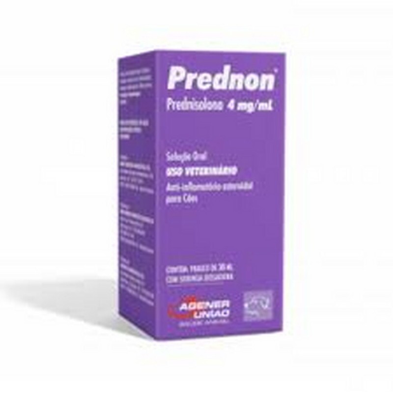 Anti-inflamatório Agener União Prednon 4 mg/ml para Cães 30 ml