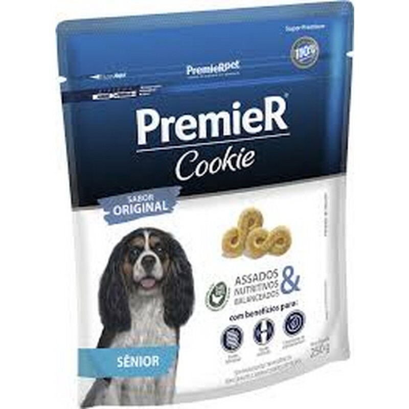 Biscoito Premier Cookie para Cães Sênior Sabor Original 250g