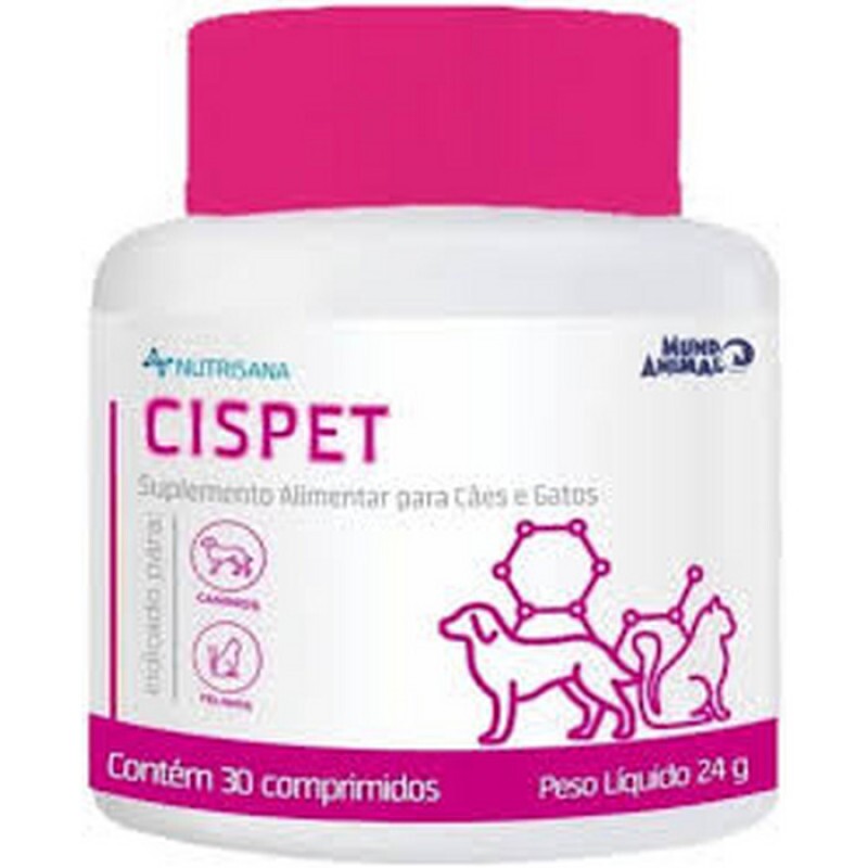 Suplemento Nutrisana Cispet 30 Comprimidos