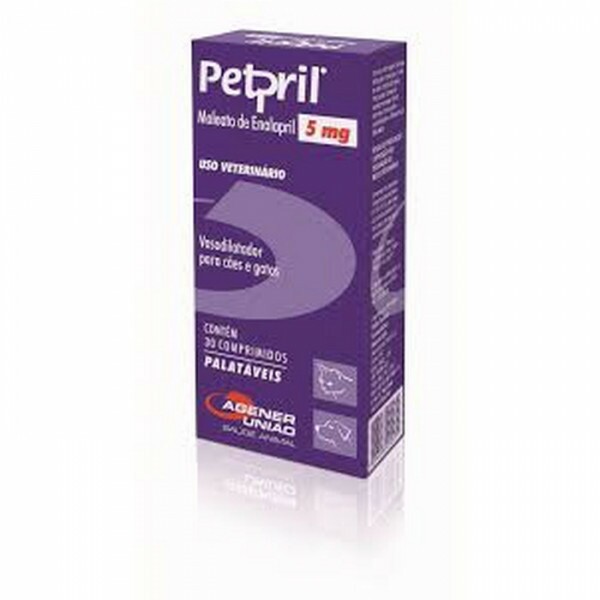Petpril Agener União 30 Comprimidos 5 MG (COM 30)