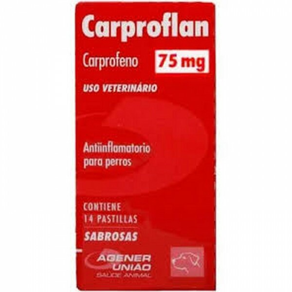 Carproflan Agener União 75mg 14 Comprimidos