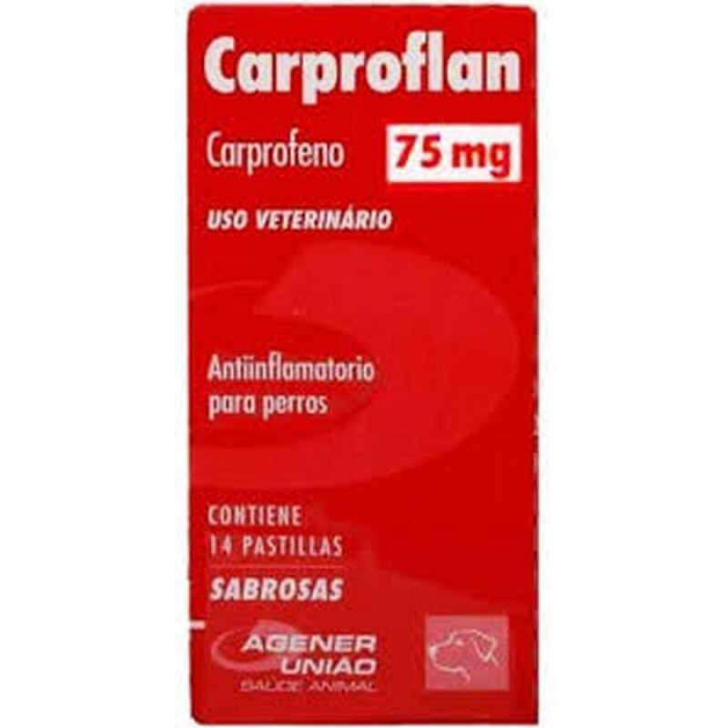 Carproflan Agener União 75mg 14 Comprimidos
