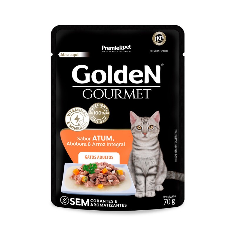 GOLDEN GOURMET GATOS AD ATUM 70 G