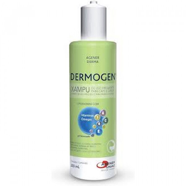 Shampoo Agener União Dermogen para Cães e Gatos 200 ML