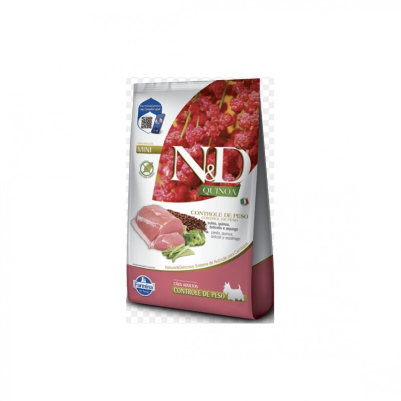ND QUINOA CANINE ADULTO MINI DIGESTION SUINO 800 GR
