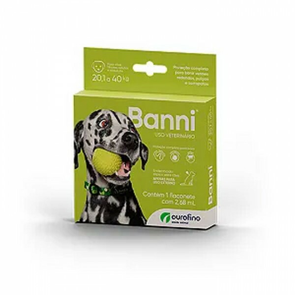 Banni Antipulgas para Cães de 20kg a 40kg 2,68 ml