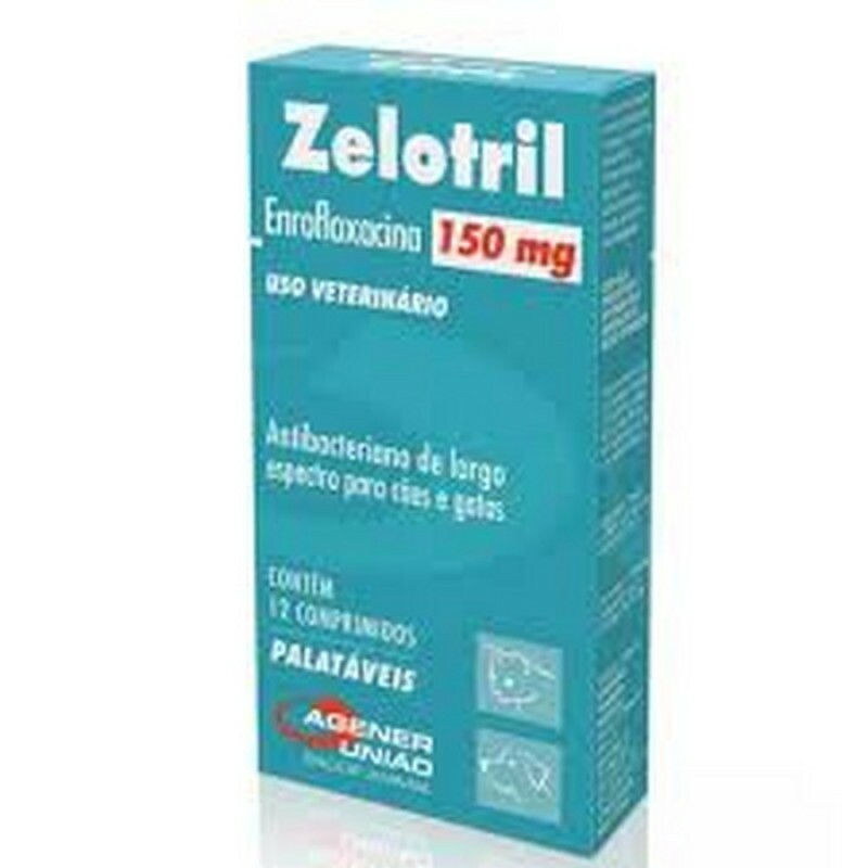 Zelotril Agener União 12 Comprimidos 150 MG 