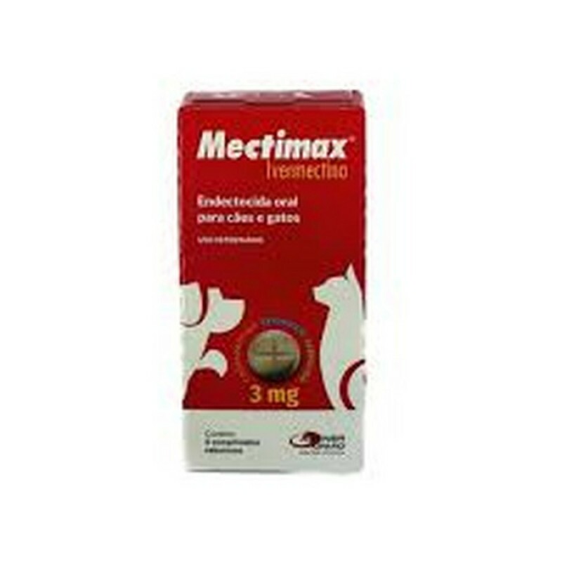 Mectimax Agener União 3mg 1 Blíster com 4 comprimidos