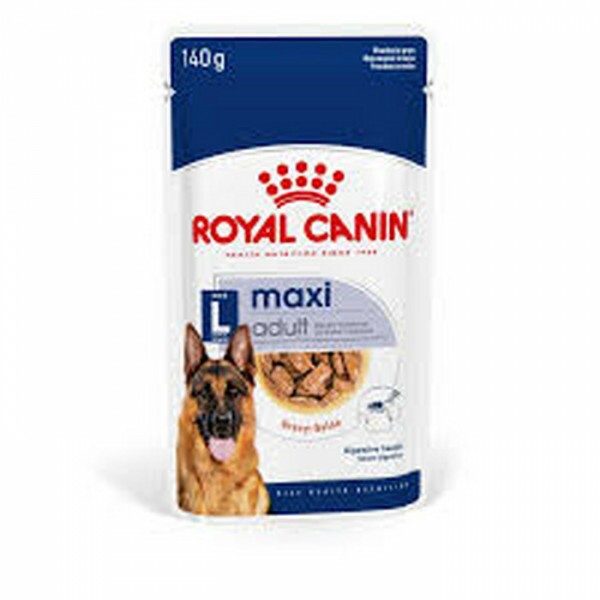 Ração Úmida Royal Canin Sachê Maxi Adult Cães Adultos 140 g