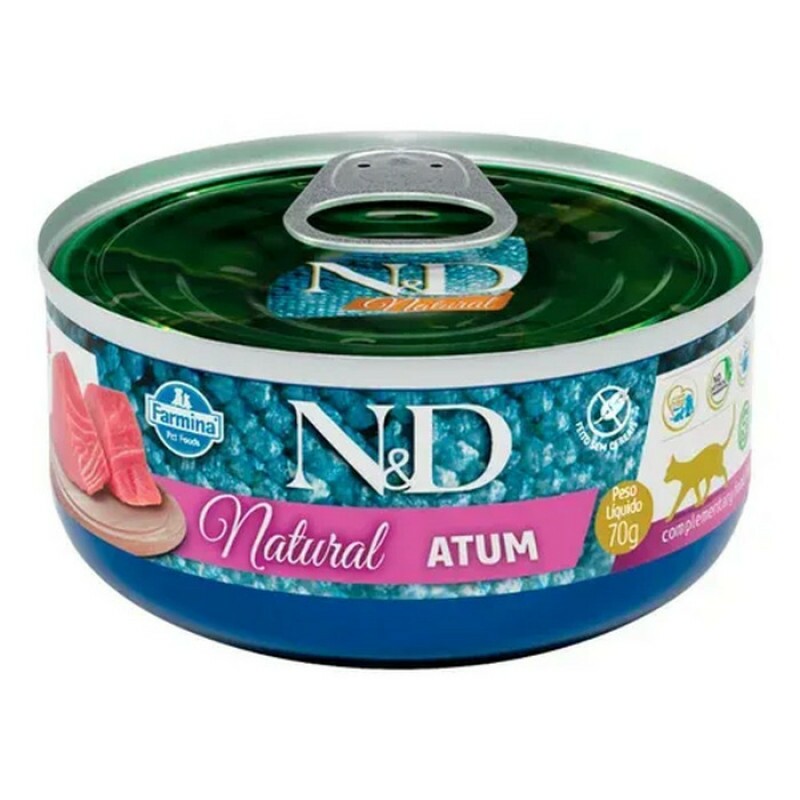 Ração Úmida N&D Natural Gatos Atum 70 g