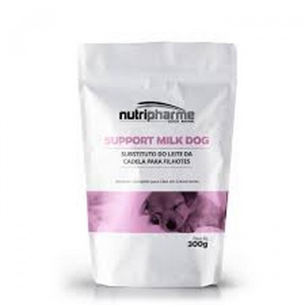 Suplemento Vitamínico Nutripharme Support Milk Dog para Cães Filhotes