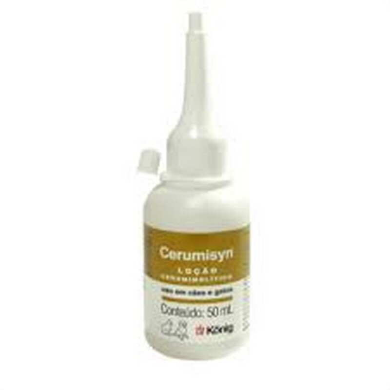 Loção Konig Ceruminsyn Para Cães e Gatos 50ml
