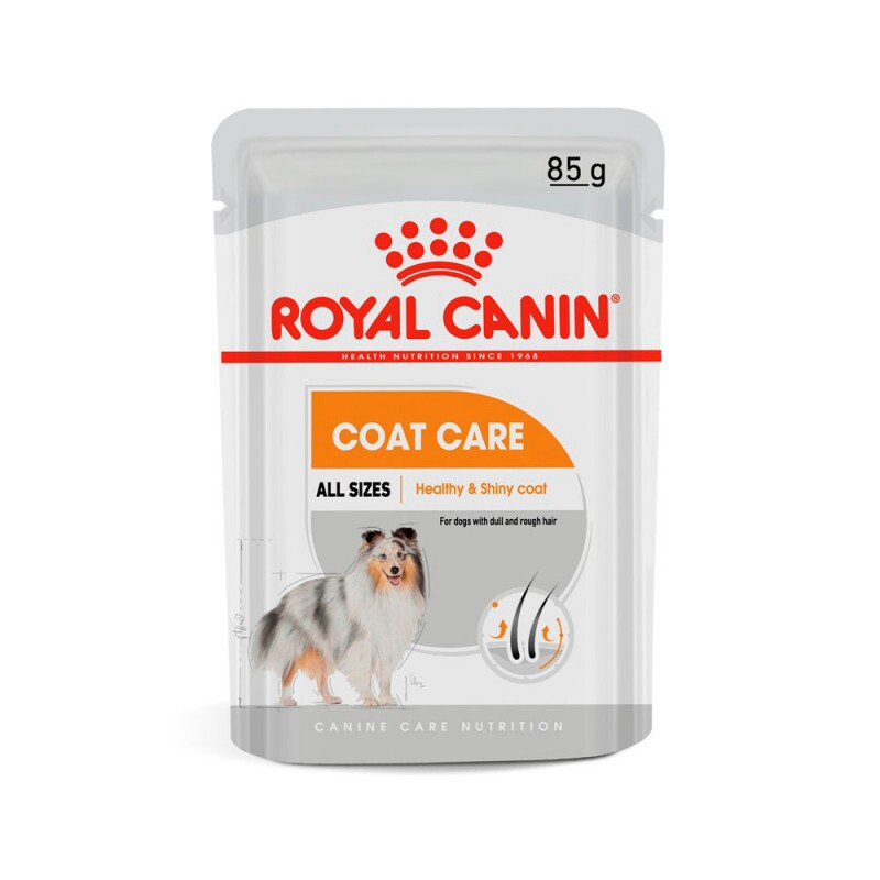 Ração Royal Canin Sachê Coat Beauty Wet Para Cães 85g