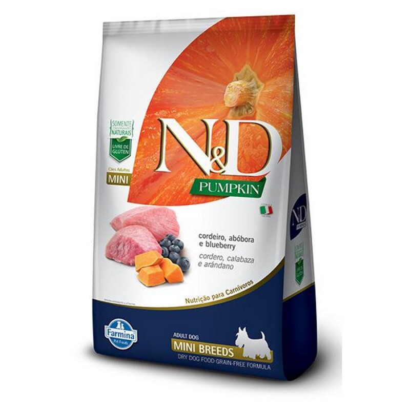 Ração N&D Pumpkin Cães Adultos Raças Pequenas Cordeiro 800 g
