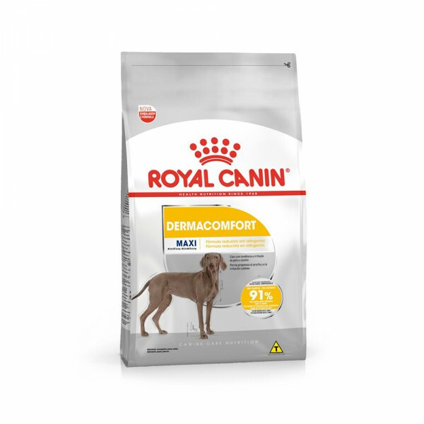 Ração Royal Canin Maxi Dermacomfort Cães Adultos e Idosos 10,1kg