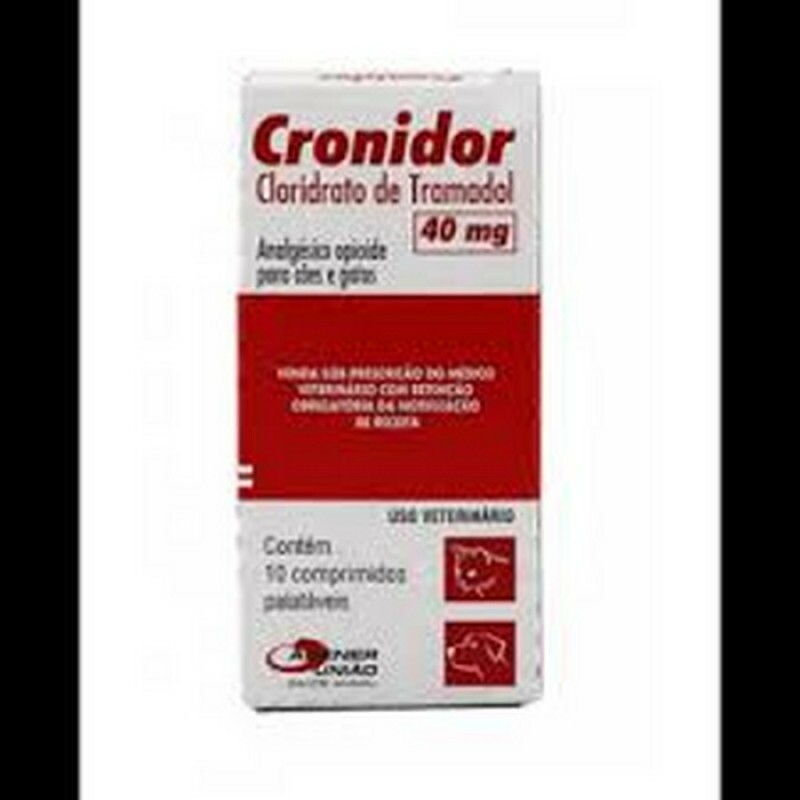 Analgésico Cronidor Cães e Gatos Agener 40 MG