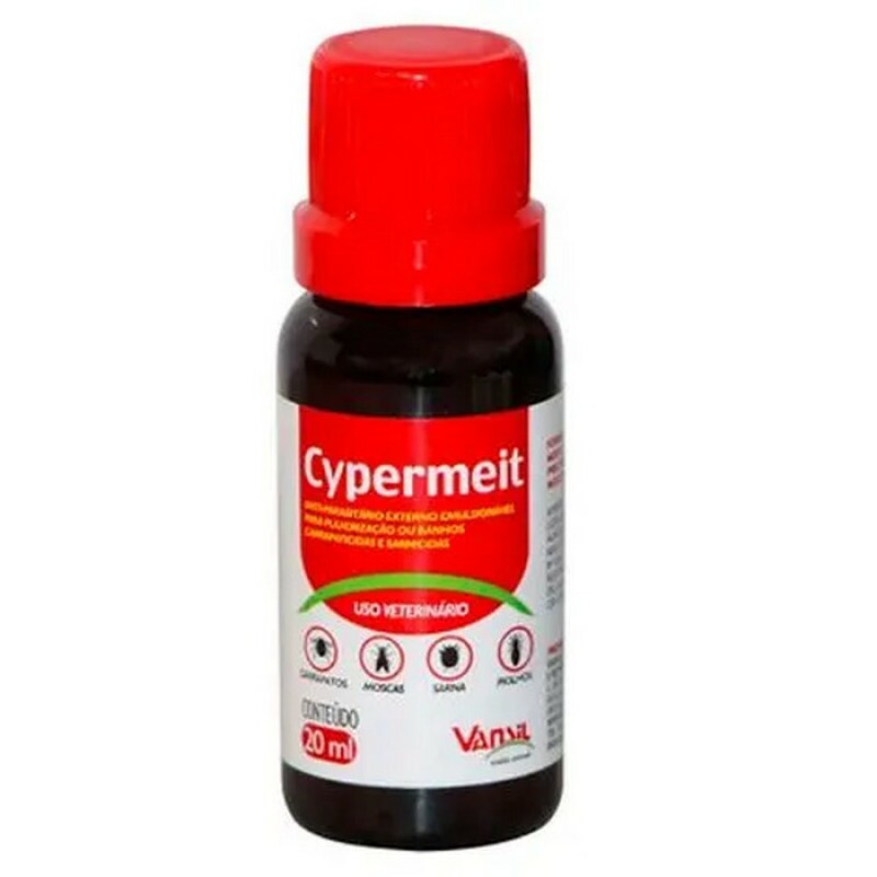 Cypermeit Antiparasitário Vansil 20 ml
