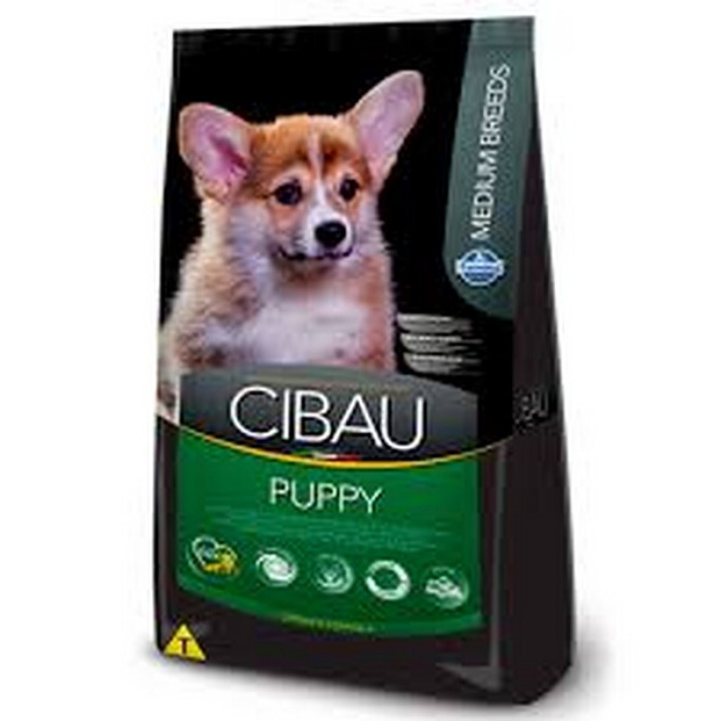 Ração Cibau para Cães Filhotes de Porte Médio - 15kg