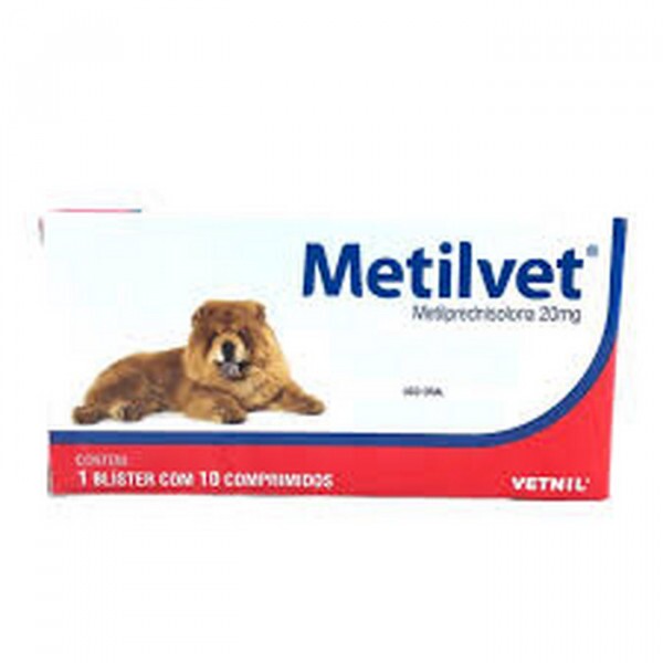 Anti-Inflamatório Metilvet 20mg 10 comprimidos