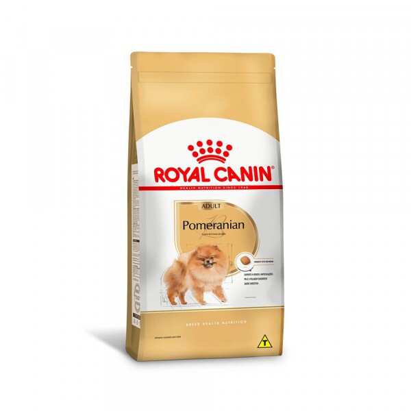 Ração Seca Royal Canin para Cães Adultos Pomeranian 7,5 KG