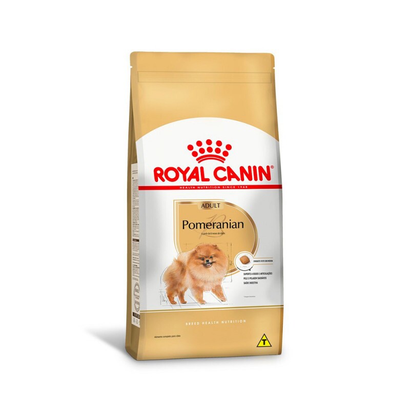 Ração Seca Royal Canin para Cães Adultos Pomeranian 2,5 KG