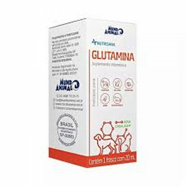 Suplemento Alimentar Glutamina Nutrisana 20ml