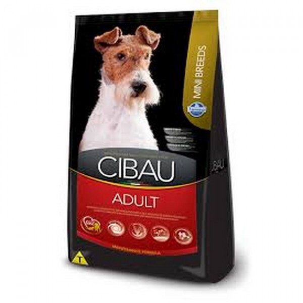Ração Cibau Mini Breeds para Cães Adultos de Raças Pequenas 3KG