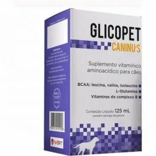 Suplemento Vitamínico Glicopet Caninus Avert 125 ml