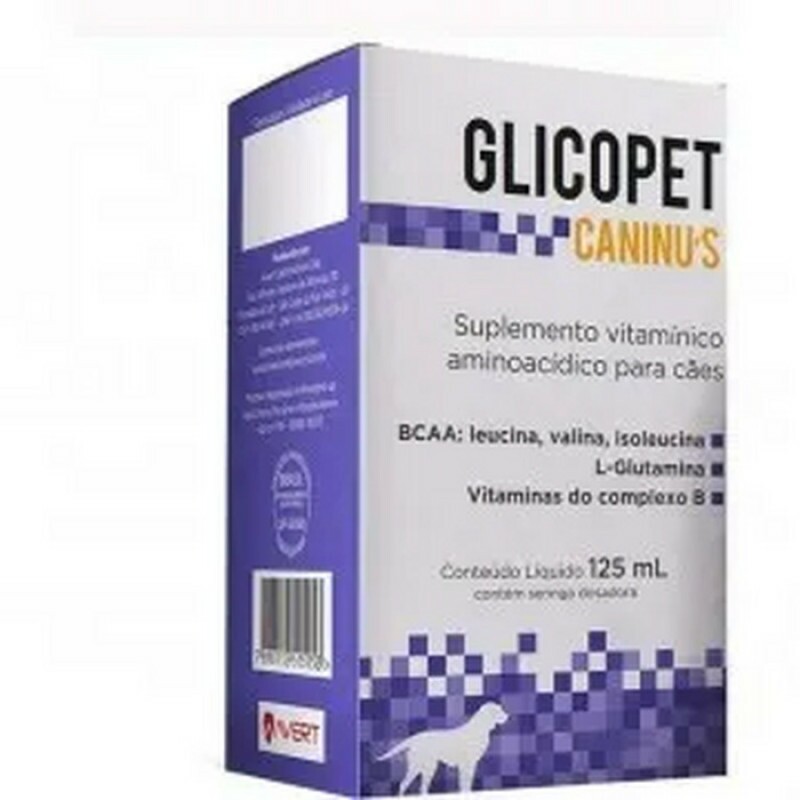 Suplemento Vitamínico Glicopet Caninus Avert 125 ml